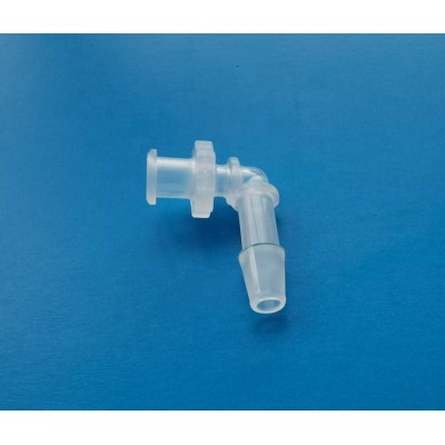 3.2mm 4.8mm plastic L elbow 90 degree female luer lock fitting adpater